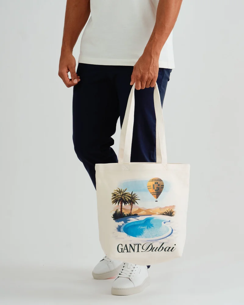 GANT  Dubai Capsule Graphic Tote Bag for Men | Best Price UAE