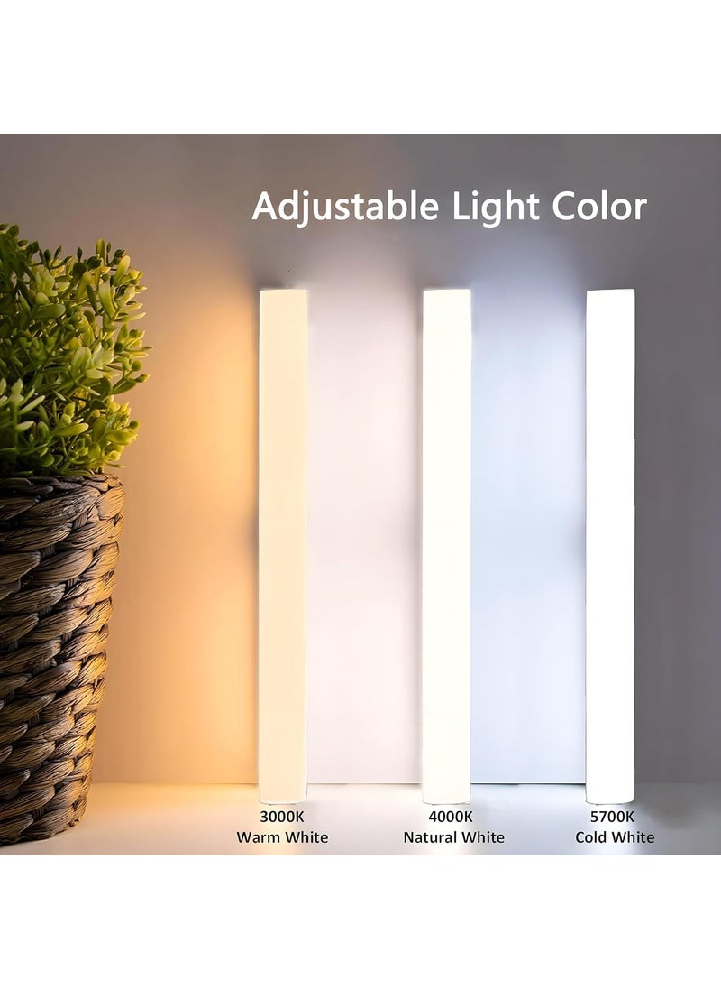 JIAVAXA JIAVAXA Led Under Cabinet Light Closet Light with 3 Color Modes Brightness USB Plug Batten Light Counter Light Desk Light White  - Image 2