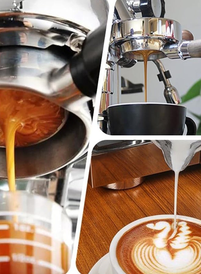 Jourvent 58mm Bottomless Wooden Coffee Portafilter – Solid Red Acid Branch Handle, Universal Stainless Steel Brew Head for Espresso Machine, Barista Gift Set in Premium Box  - Image 5
