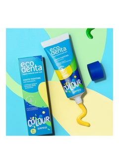 Ecodenta Colour Surprise Cavity Fighting Kids Toothpaste With Fluoride 75ml  - Image 4