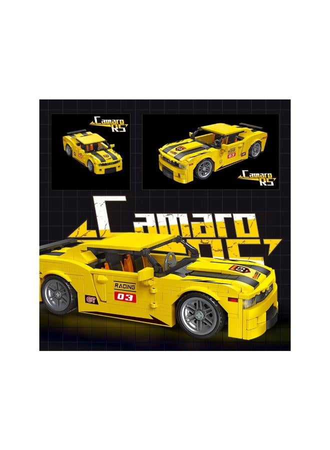 JIE STAR Sports Car Camaro RS Building Blocks - Image 5