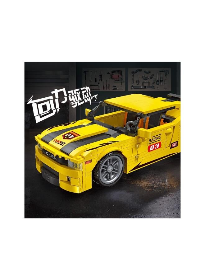JIE STAR Sports Car Camaro RS Building Blocks - Image 4