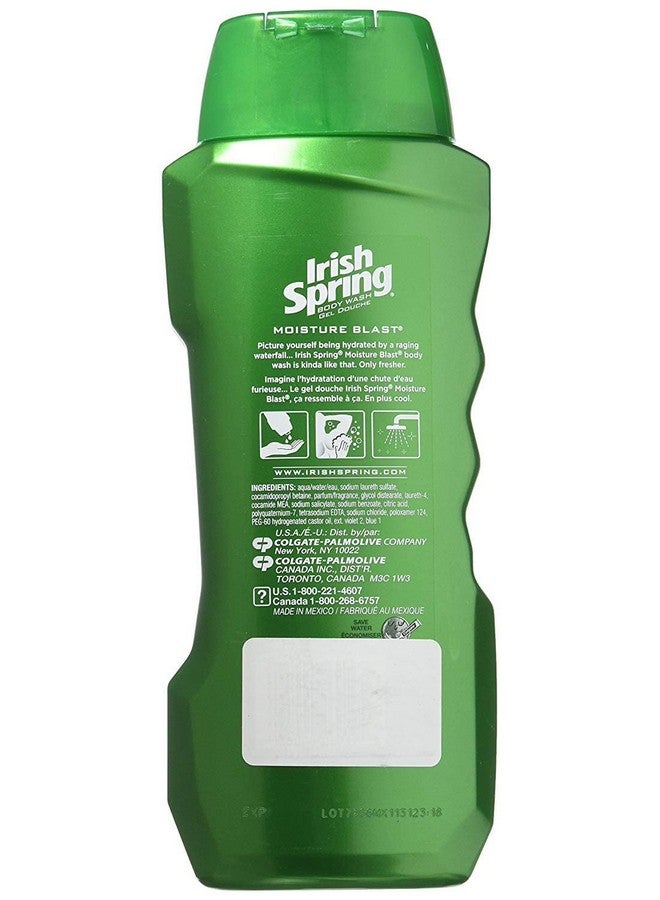 Irish Spring Body Wash, Moisture Blast 18 oz (Pack of 3) - Image 3