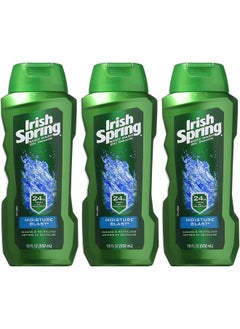 Irish Spring Irish Spring Body Wash, Moisture Blast 18 oz (Pack of 3)  - Image 1