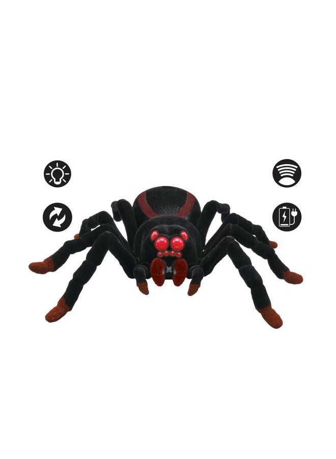 LEXiBOOK, Realistic Remote Controlled Tarantula/Spider, 8 Hairy Legs, 2 mandibles, Light Effects in The Eyes, Remote Control Included, SPIDER01 - Image 3