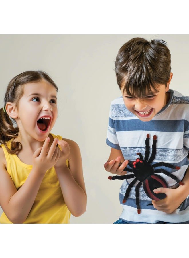 LEXiBOOK, Realistic Remote Controlled Tarantula/Spider, 8 Hairy Legs, 2 mandibles, Light Effects in The Eyes, Remote Control Included, SPIDER01 - Image 4