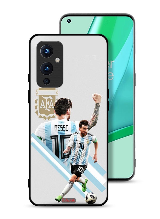 Tolwak OnePlus 9 5G Protective Case Cover Leo Messi Art - Image 1