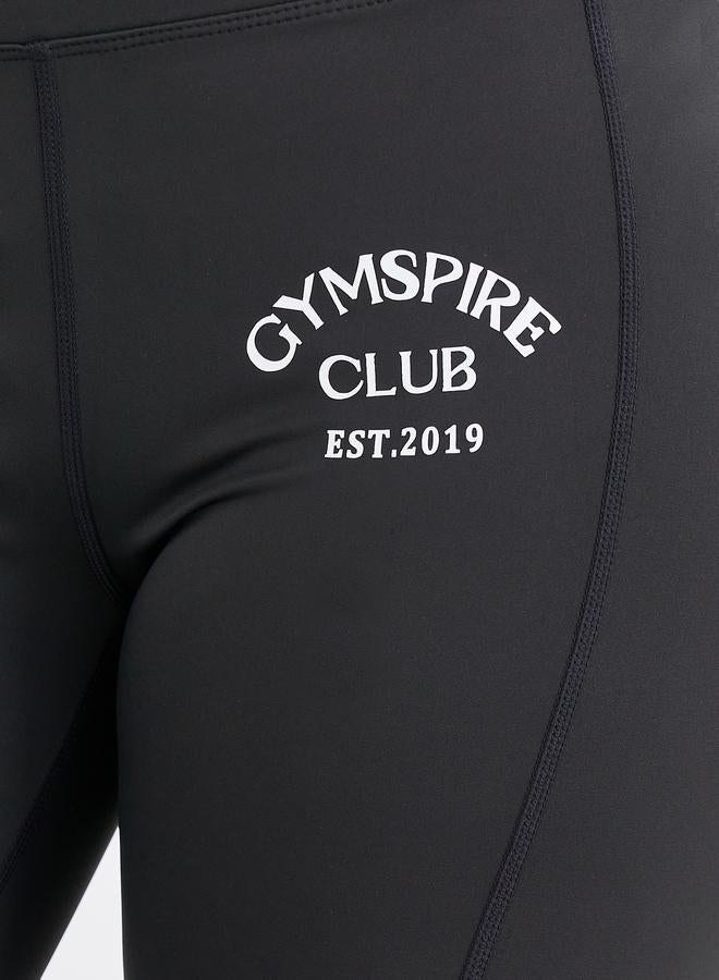 Styli Gymspire Edition - Text Detail Leggings - Image 3