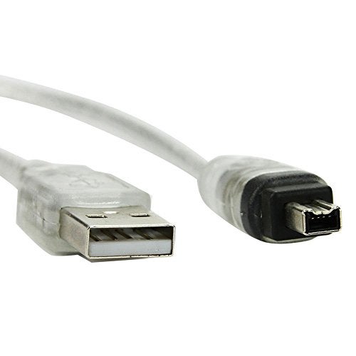 chenyang Only for DCR-TRV75E DV Firewire to USB Cable USB 2.0 to Firewire IEEE 1394 4Pin iLink Cable 4.92FT/1.5M - Image 5