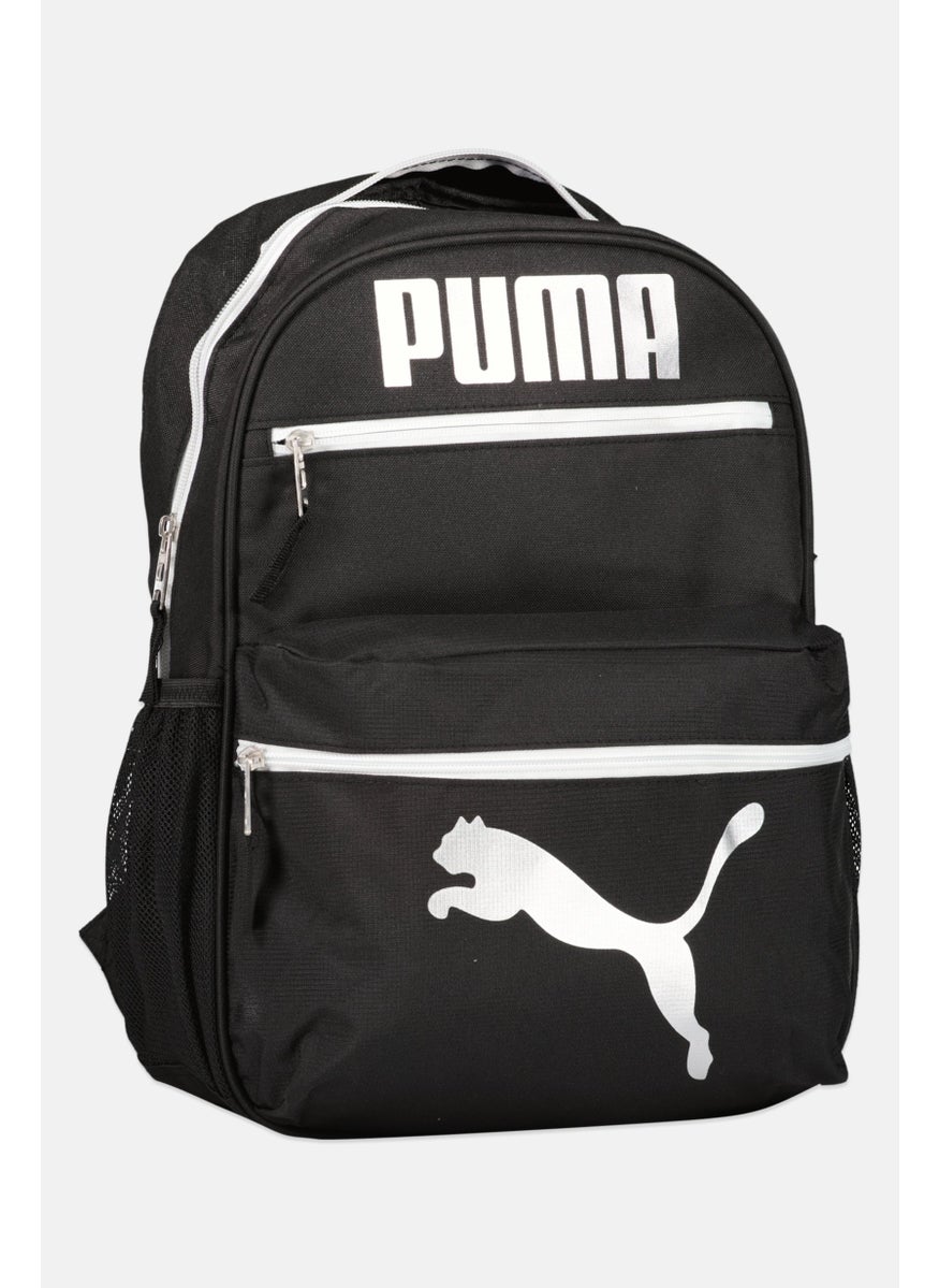 PUMA Kids Boy Brand Logo Backpack 40 H x 28 L x 12 W cm, Black  - Image 3