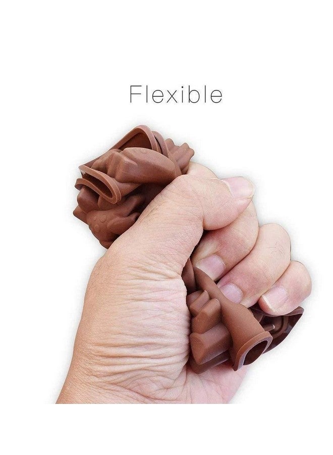 Stewit Silicone Chocolate Candy Mould, Heart Shape | 15 Cavity Mold, Re-Usable | 21 X 10.7 cm | Brown - Image 5