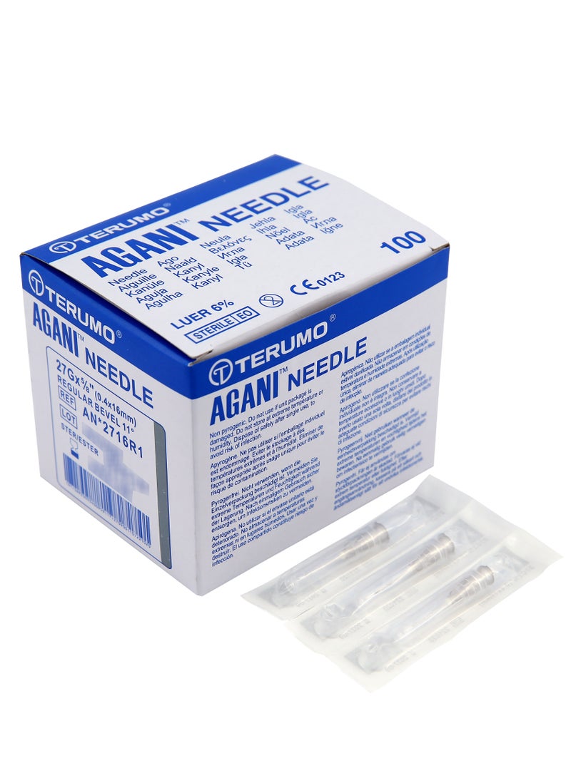 Terumo Agani Needle 27G x 5/8 (0.4 x 16mm) - Image 3