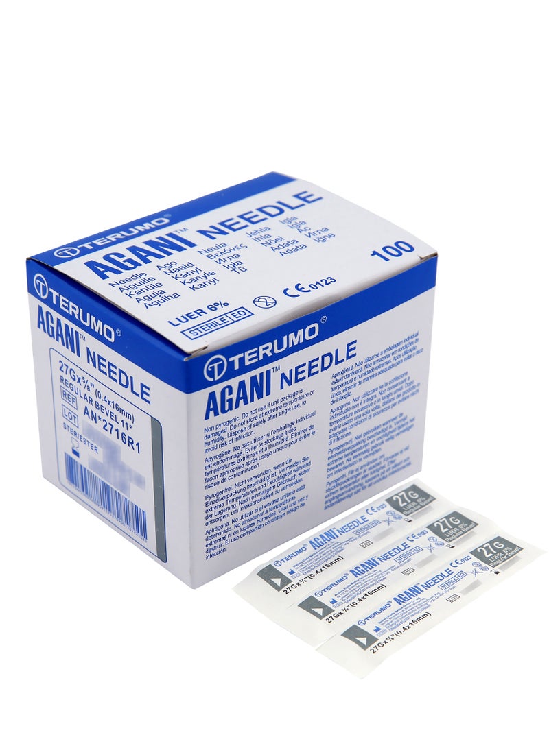 Terumo Agani Needle 27G x 5/8 (0.4 x 16mm) - Image 4