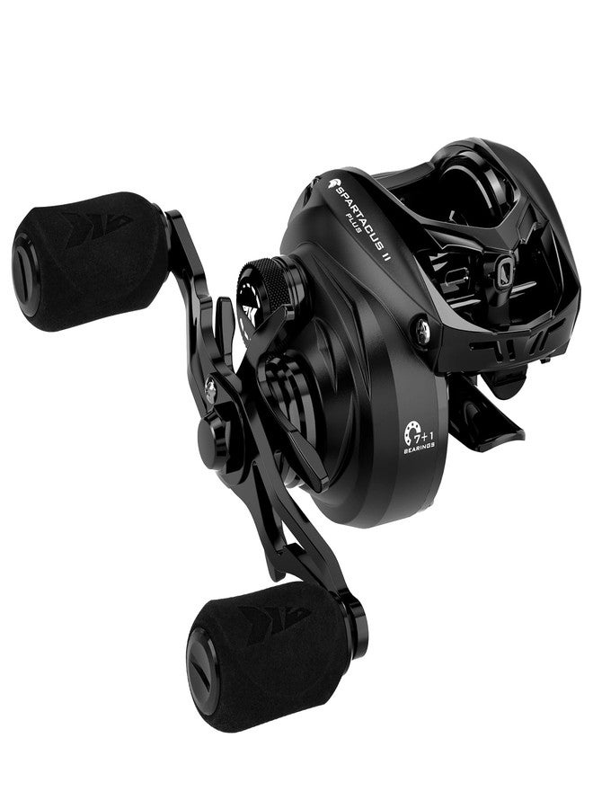 KastKing Spartacus II Plus Baitcasting Reels with 8.0:1 Gear Ratio, Right - Image 1