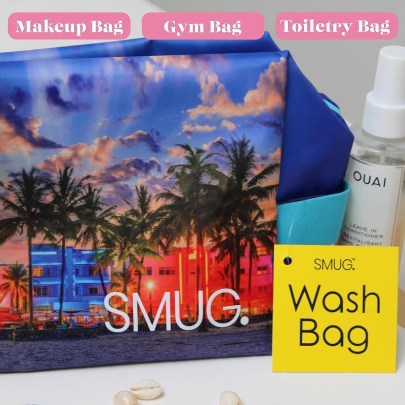 SMUG Unisex Wash Bag - Cherry Blossom Toiletry Bag - Image 4