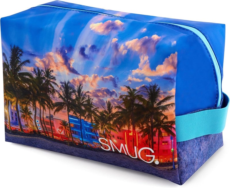 SMUG Unisex Wash Bag - Cherry Blossom Toiletry Bag - Image 1