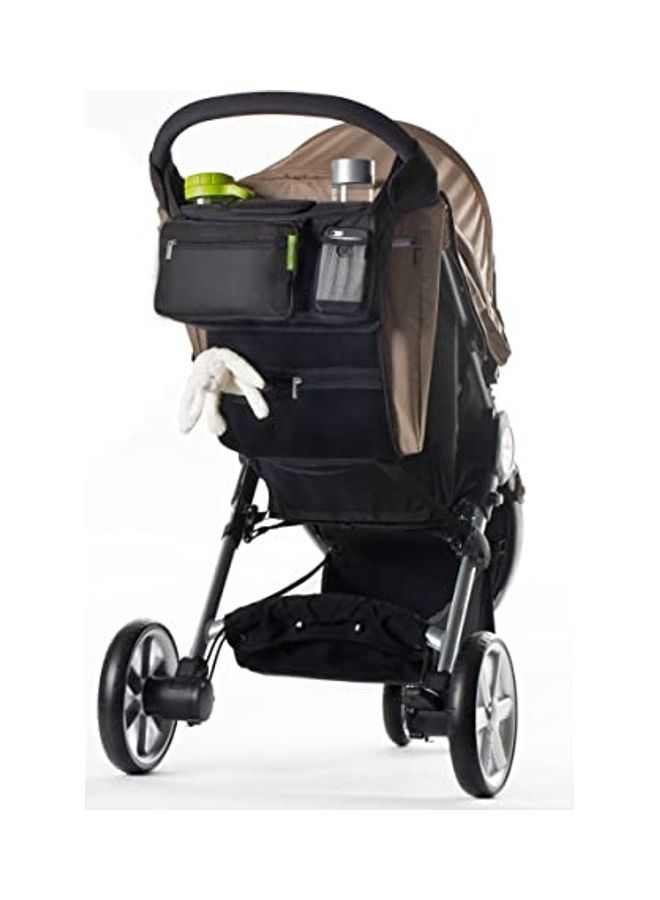 NIBEMINENT Universal Baby Stroller Organizer With Insulated Cup Holder - Image 5