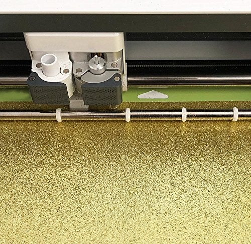 Crafasso 12" x 12" 300gms Heavy & Premium Glitter cardstock, 15 Sheets, Gold - Image 3