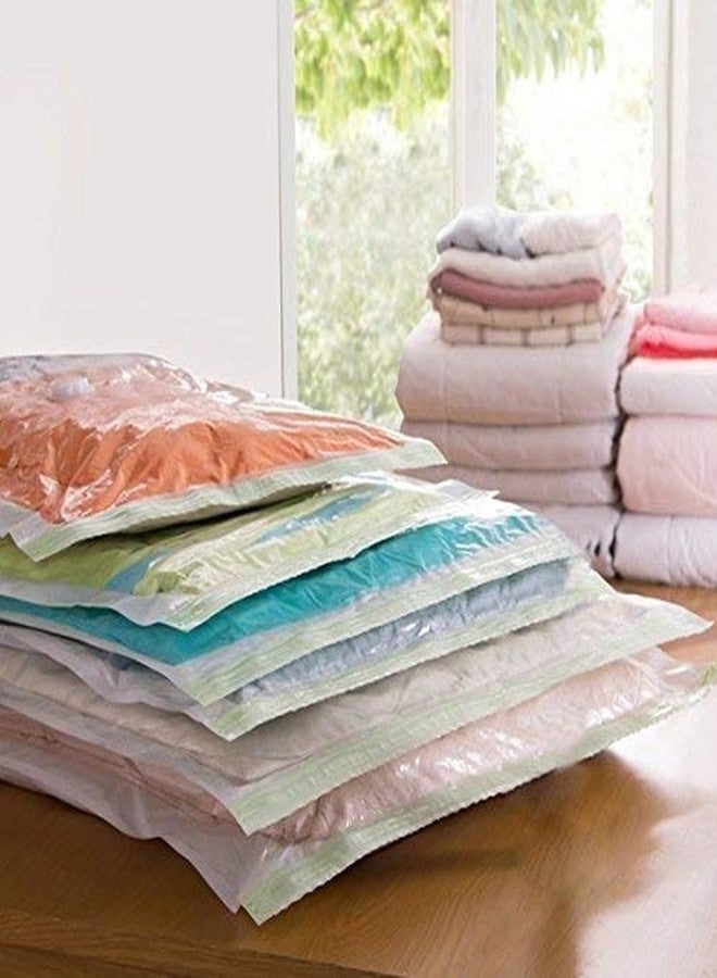 EBOFAB VACCUM BAG 60X80 Unique Travel Saving Space Bags for clothes Vaccum Ziplock Bags Storage Organizer Bag - Image 4