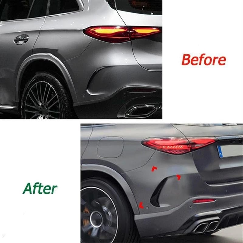Vuzmode Gloss Black Rear Bumper Diffuser for GLC Class X254 - Image 2
