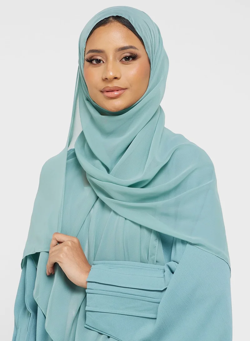 Khizana Puff Sleeve Abaya