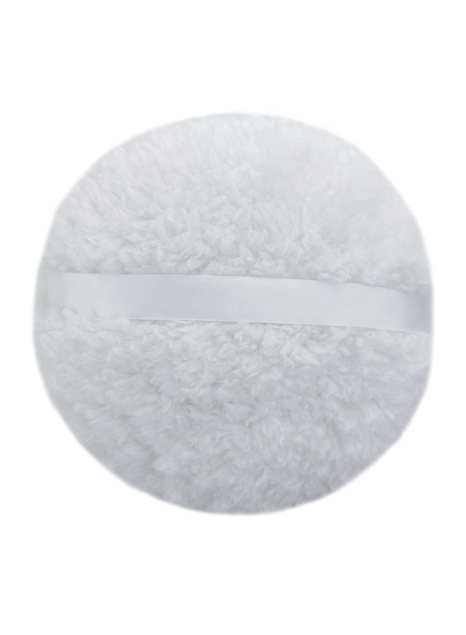 Topwon 6'' Jumbo Powder Puff Body Powder Puff with Container, Extra Large Dust Puffs for Women Men 1Pack - Image 2