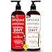 Shiny Leaf DHT Blocker Shampoo and Conditioner - For Women And Men, Made In USA, Anti-Hair Loss Treatment, With Biotin, Castor Oil, Rosemary Oil and Procapil, For Thinning Hair And Hair Loss - Image 2