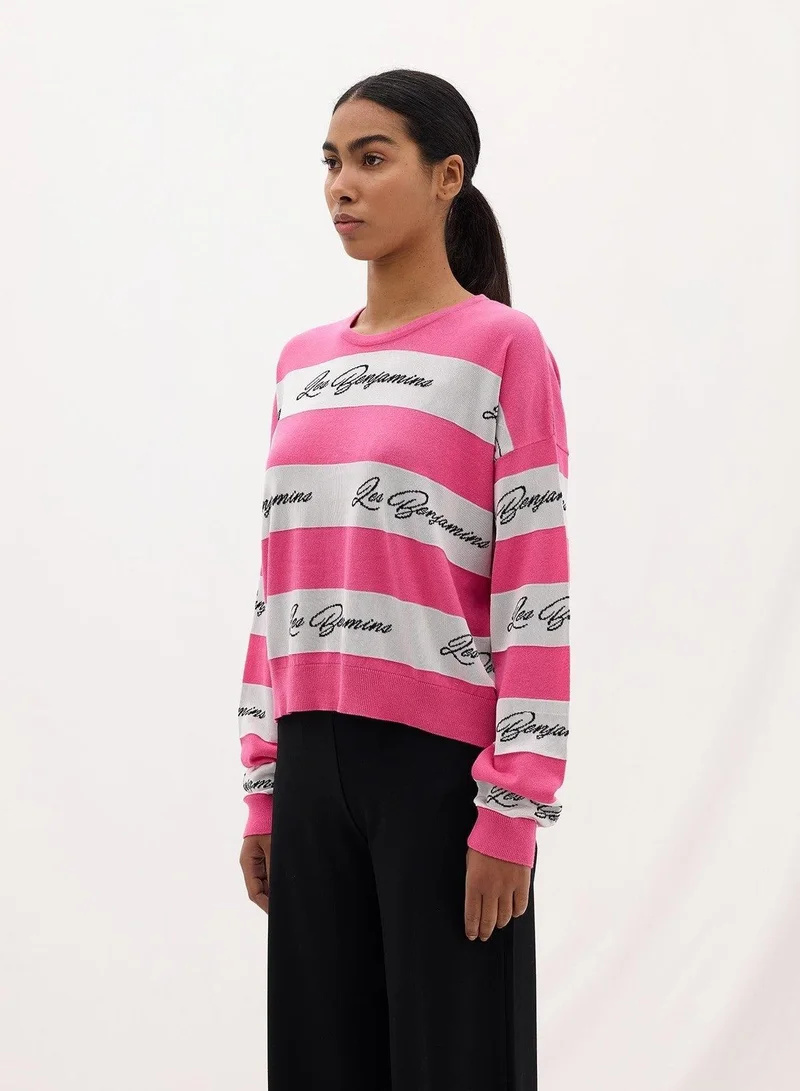 LES BENJAMINS KNITTED SWEATER 002