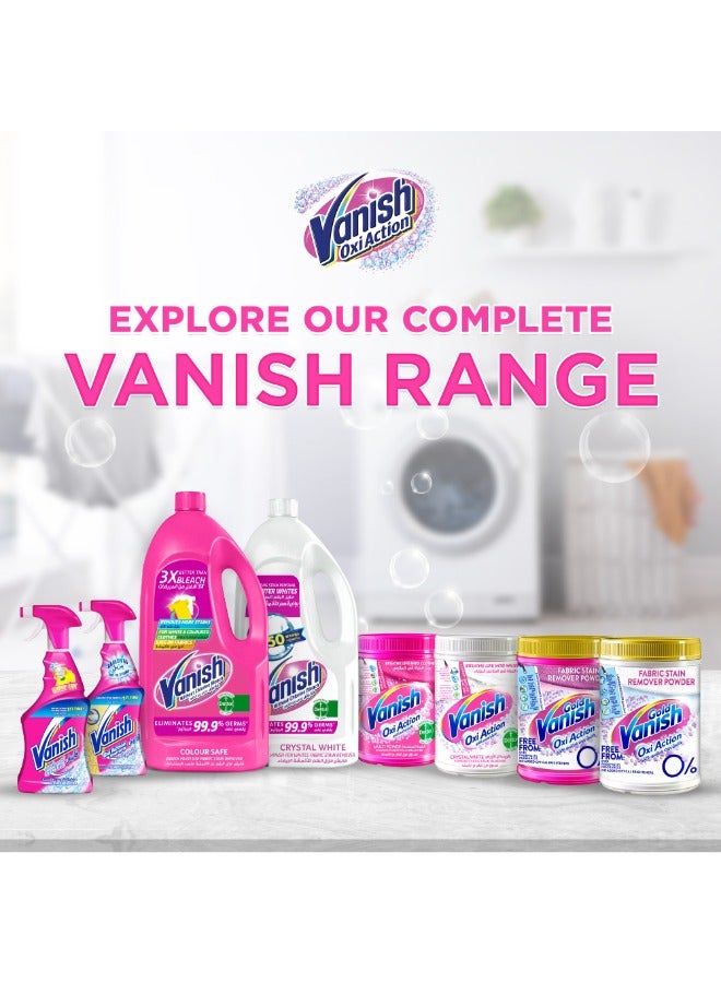 Vanish Laundry Stain Remover Liquid for White & Colored Clothes, Can be Used with or without Detergents & Additives, Ideal for Use in the Washing Machine 3L + 1L - Image 4