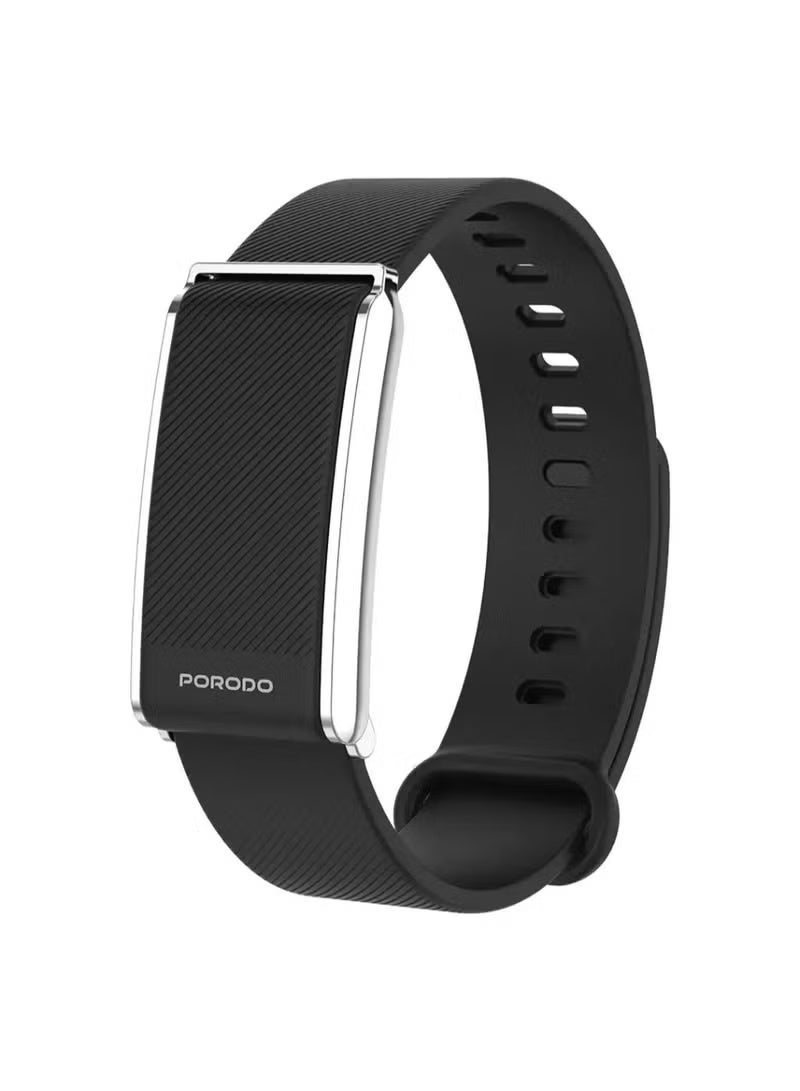 Porodo Trackfit Pro Smart Bracelet Fitness Tracker with Display App - Image 1