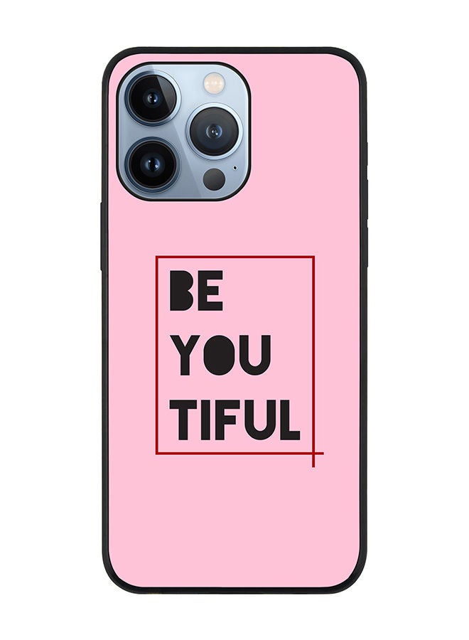 Stylizedd Rugged Black edge case for Apple iPhone 13 Pro Slim fit Soft Case Flexible Rubber Edges Anti Drop TPU Gel Thin Cover - Beyoutiful - Image 1