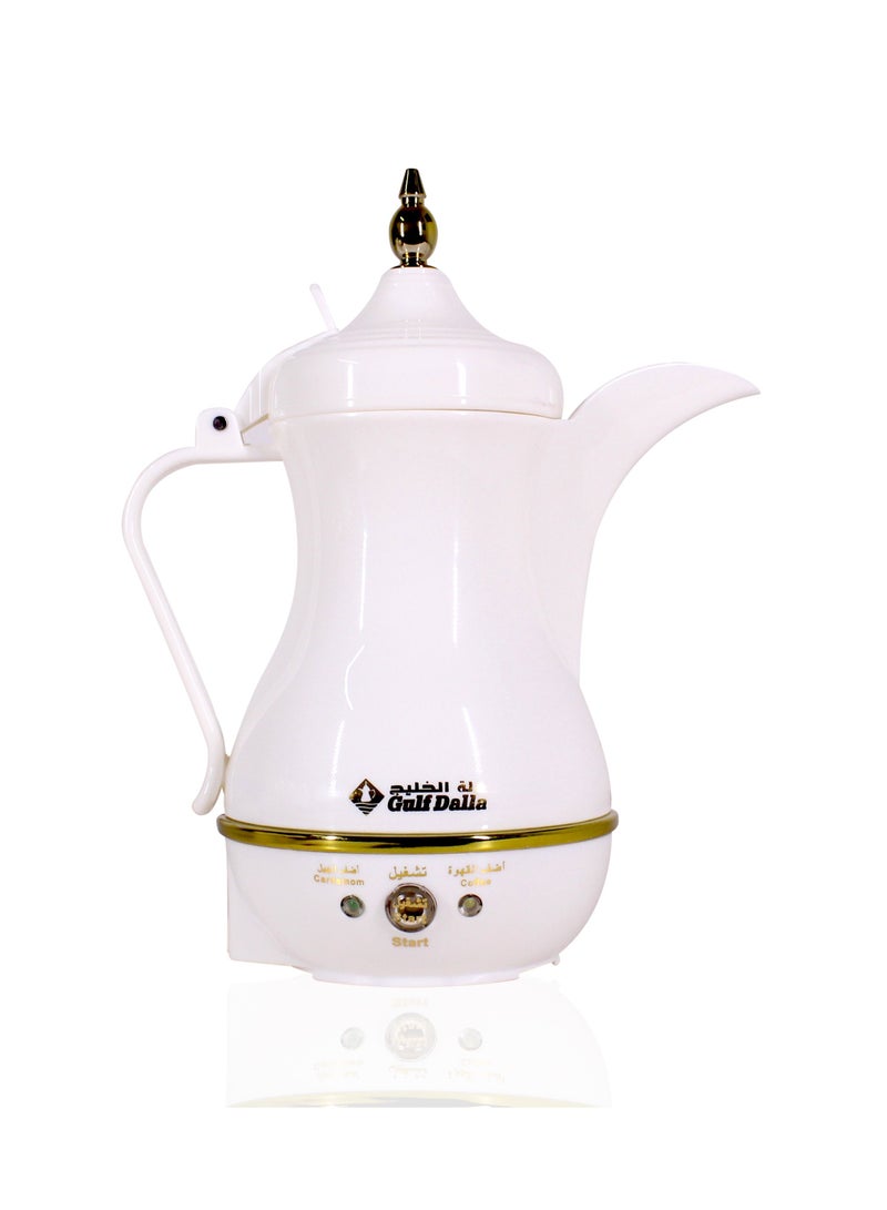 غالف دالا ماكينة صنع القهوة 400 مل GA-C9842B أبيض/ذهبي - Image 2