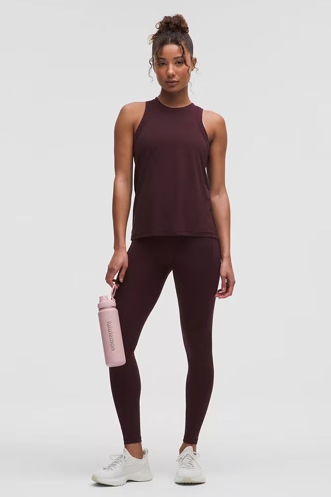 lululemon Stainless steel sports vacuum insulated water bottle, suitable for holding water, iced tea, hot tea, etc., with a capacity of 710 milliliters - Image 5