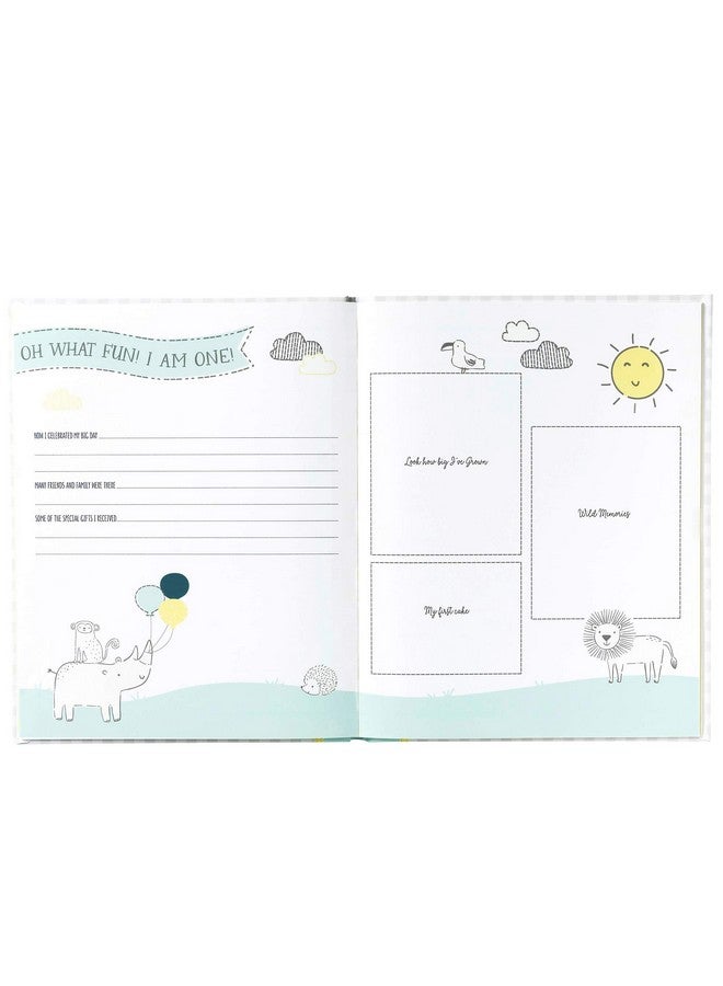 carter's كتاب ذكريات الأطفال "أعظم مغامرة لدينا" من كارتر، محايد للجنس، مع صندوق هدايا، 48 صفحة، 8.75 بوصة عرض × 11.25 بوصة ارتفاع - Image 2