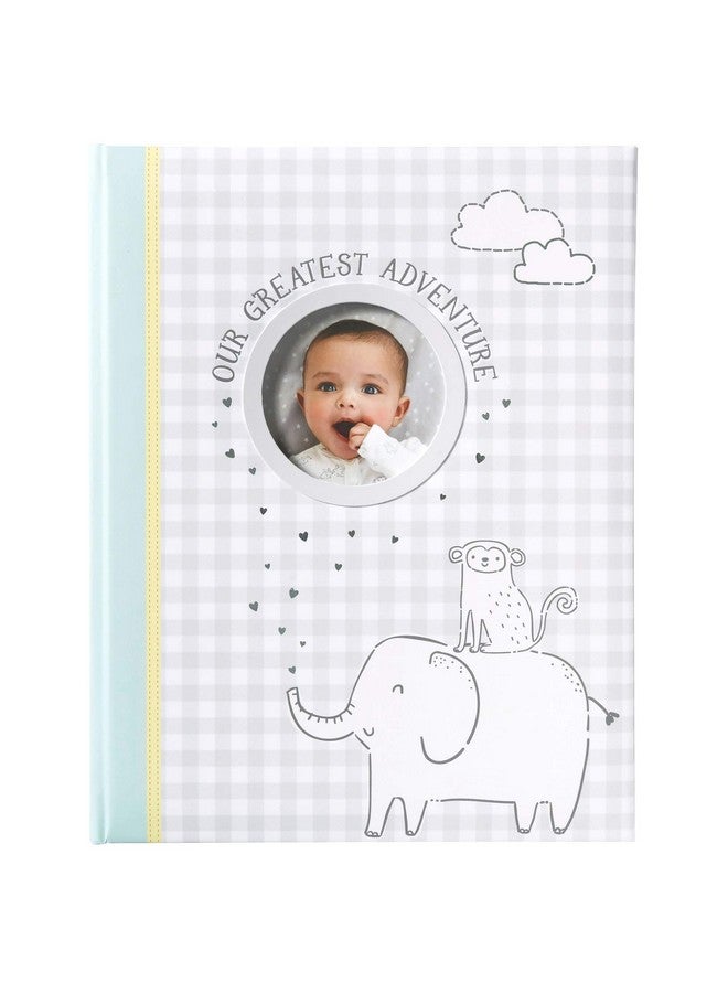 carter's كتاب ذكريات الأطفال "أعظم مغامرة لدينا" من كارتر، محايد للجنس، مع صندوق هدايا، 48 صفحة، 8.75 بوصة عرض × 11.25 بوصة ارتفاع - Image 1