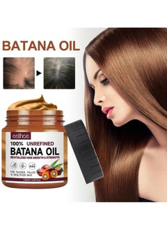EELHOE Batana Oil for Hair Growth - Healthier, Thicker, Fuller Hair - Organic Hair Mask  - Image 3