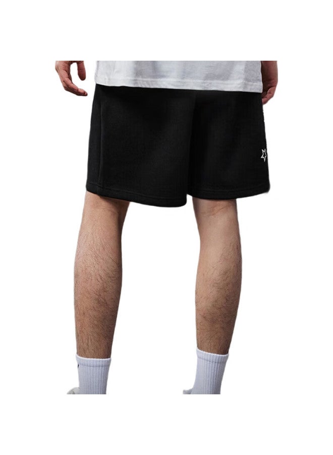 VEIDOORN Summer Heavyweight Party Shorts Cotton Sweat-Absorbent Basketball Shorts Loose Trendy Brand Four-Point Pants American Men - Image 1