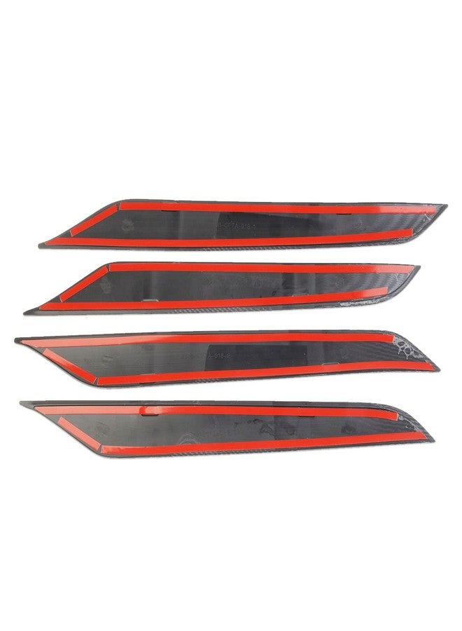 Fewshaw Carbon Fiber Door Panel Trim Cover For 2021-2023 Chevy Tahoe Suburban - Image 5