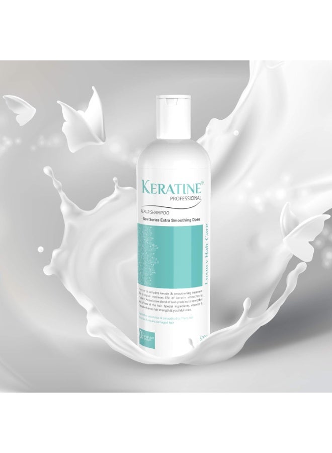 Keratine PROFESSIONAL Smoothenig Shampoo For Weak & Damaged Hair,1 Count - Image 1