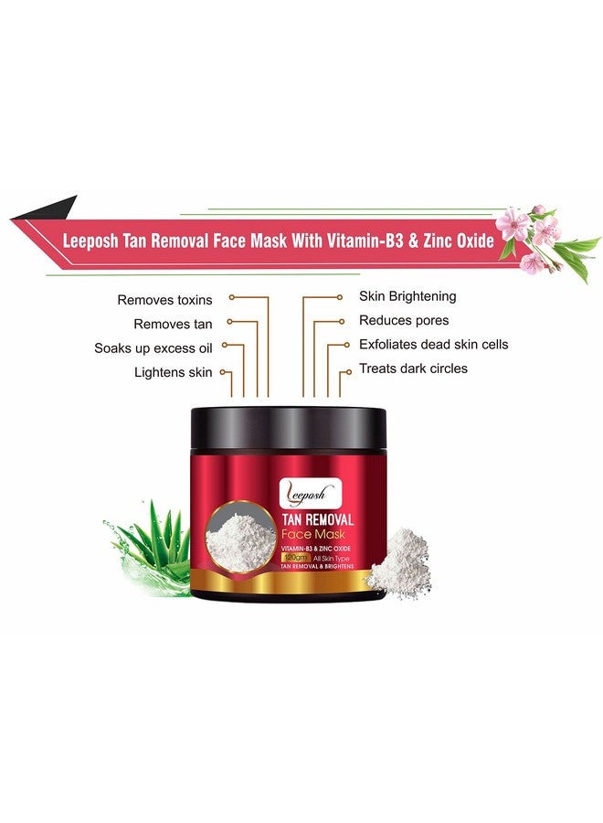 ليبوش قناع إزالة السمرة من الوجه بفيتامين سي وقشر الليمون والنياسيناميد لإزالة تصبغات الجلد والبقع - Image 4