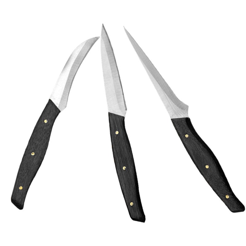 Stainless Steel Fruit Carving Knives Set For Creative Platters Easy Clean Kitchen Tools - Image 2