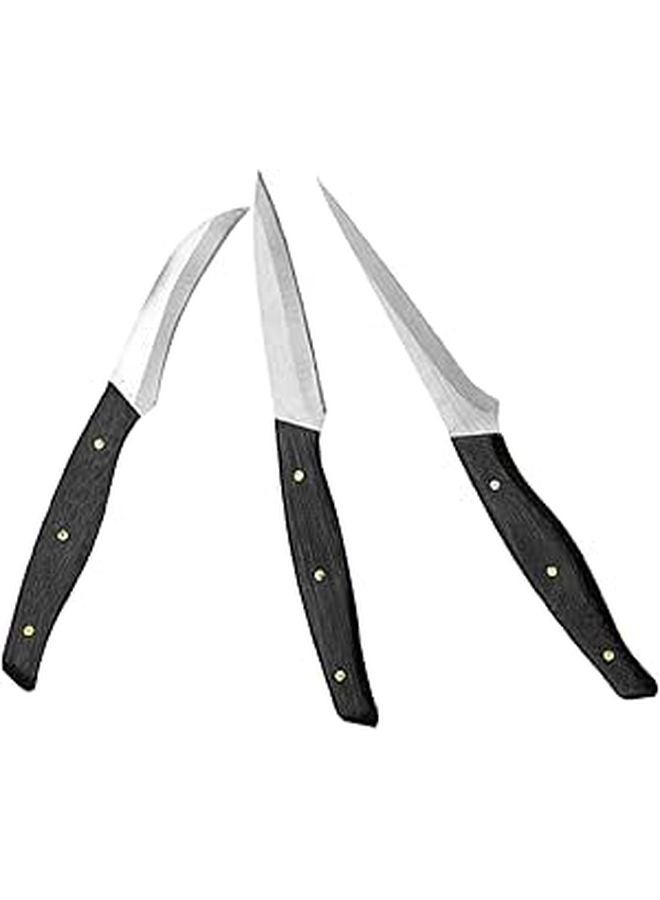 Stainless Steel Fruit Carving Knives Set For Creative Platters Easy Clean Kitchen Tools - Image 1