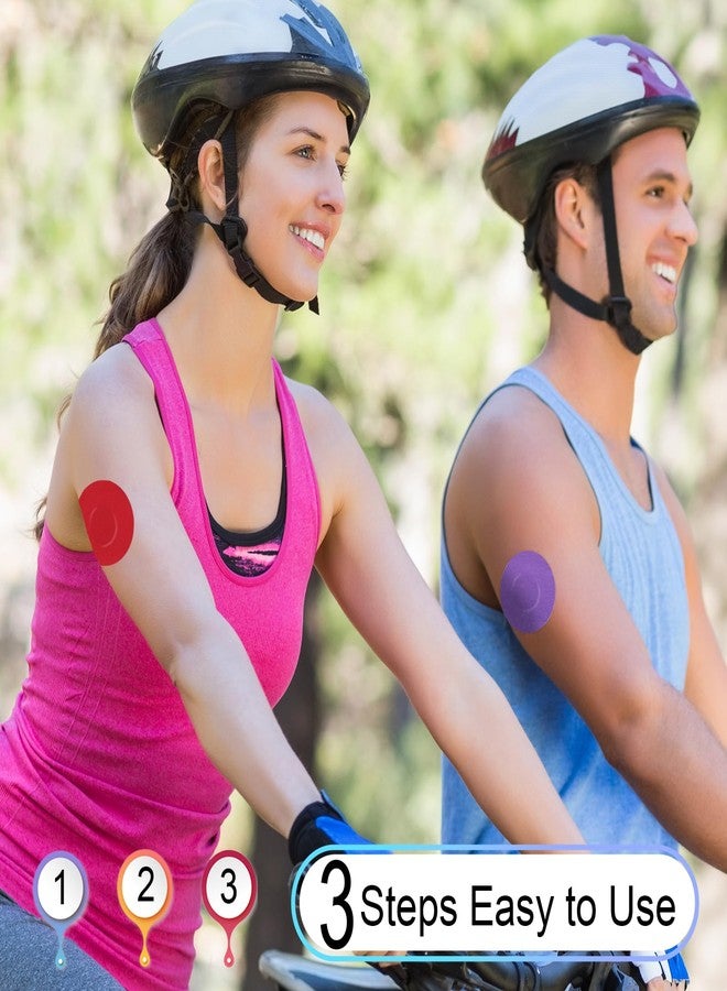 iFunyo 25pcs Libre 3 sensors Covers Waterproof & Breathable Cotton CGM Patches, Hypoallergenic & Latex-Free for Sensitive Skin,Without Glue in The Center - Image 5