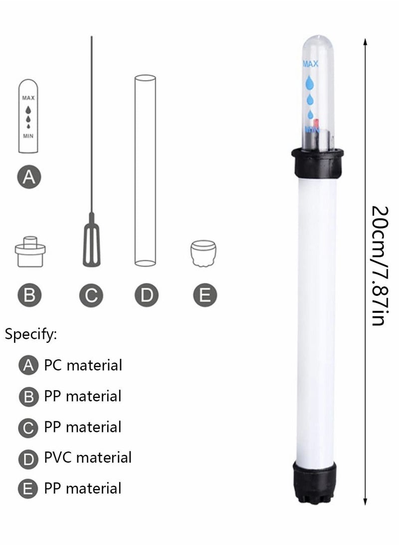 Soil Moisture Meter,20cm Plant Water Level Indicator Guage Tester water level gauge display Meter Sensor for Gardening Potted Plants（10 pcs ）