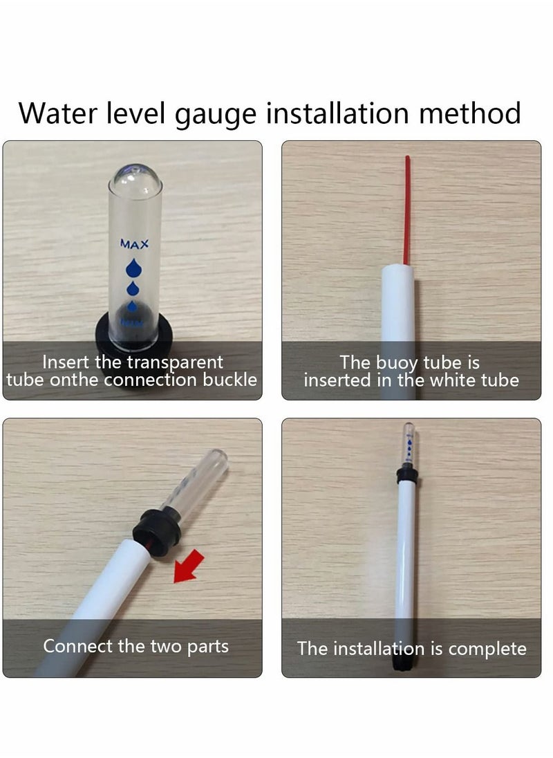 Soil Moisture Meter,20cm Plant Water Level Indicator Guage Tester water level gauge display Meter Sensor for Gardening Potted Plants（10 pcs ）