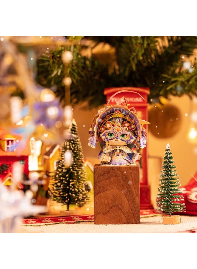 Mu 3D Metal Puzzle for Adult Juliet Masque Cat,Mask Model Kits Miniature Building, Brain Teaser Love Gift Home Decor - Image 2