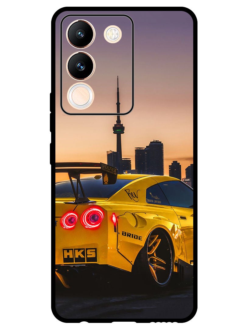 Theodor Protective Case Anti Scratch Shock Proof Bumper Cover For Vivo V29e Nissan GTR Car - Image 1