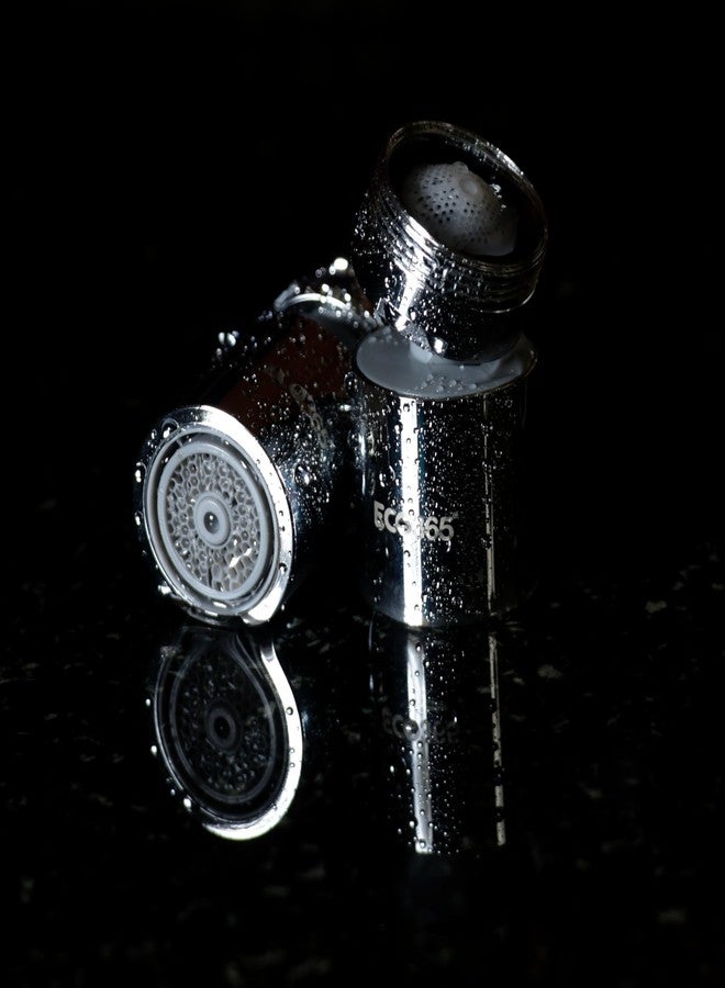 ECO365 X24 360° Rotatable Tap Extender | Dual Flow Foam & Jet Faucet Aerator | Chrome Finish Nozzle for Kitchen Sink & Bathroom | Water Saving & Anti-Splash Design - Pack of 2 - Image 5