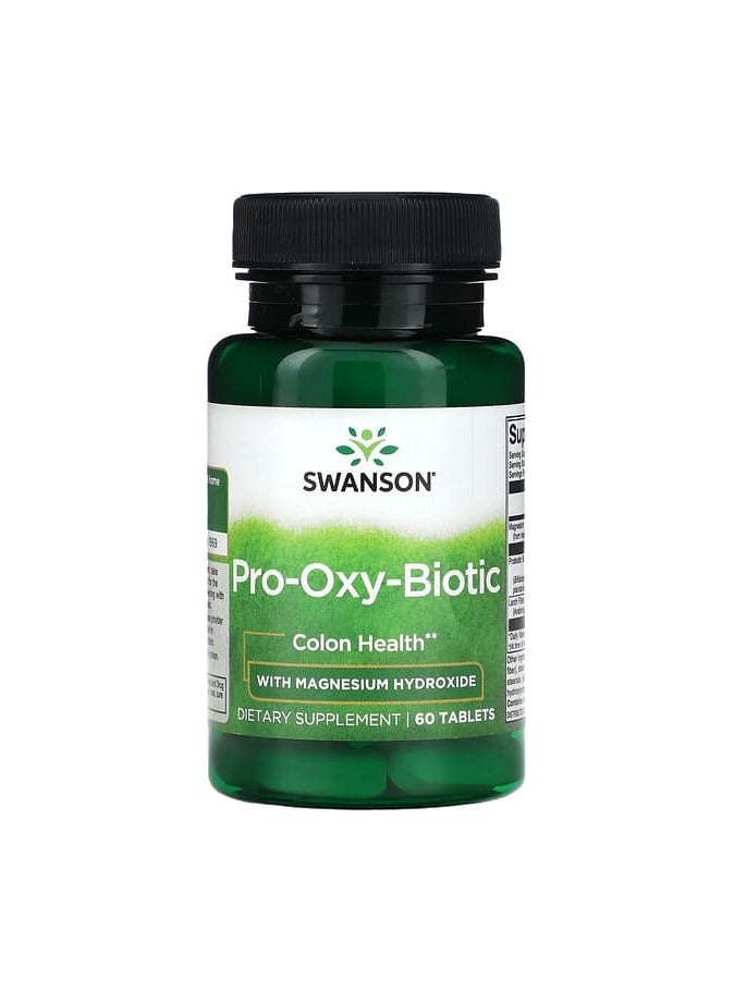 SWANSON Pro-Oxy-Biotic , 60 Tablets