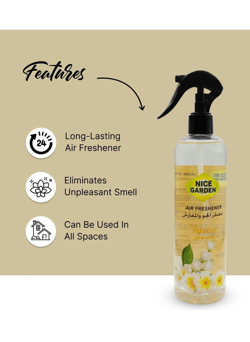 Jasmine Jasmin Air Freshener For Car Home Office 400ml Long Duration Fragrance Air freshene - Image 4